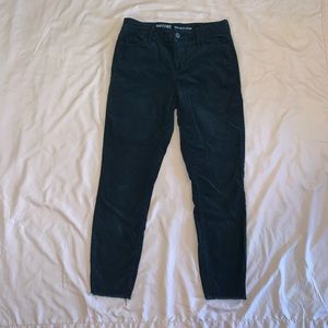 Black cord pants